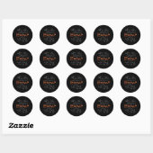 Sticker Rond Physique Math Formule Enseignant Formation EMC2 (Feuille)