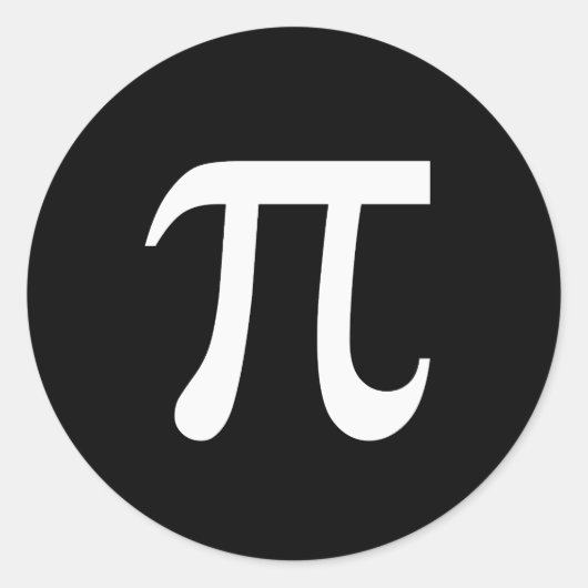 Sticker Rond Pi (Devant)