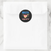 Sticker Rond Pi Day Math Est Un Enseignant En Mathématiques De (Sac)