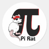 Sticker Rond Pi Day/ Pirate (Devant)
