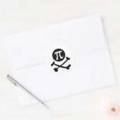 Sticker Rond Pi-rate (Enveloppe)