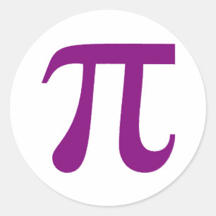 Sticker Rond PI simple