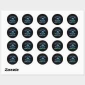 Sticker Rond Piano - Le Professeur De Piano A Toujours Raison (Feuille)