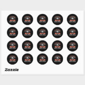 Sticker Rond Piano - Sans Passion Est Inexcusable (Feuille)