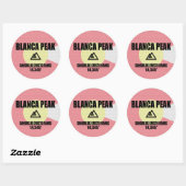 Sticker Rond Pic Blanca (Feuille)
