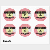 Sticker Rond Pic Handies (Feuille)