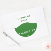 Sticker Rond pic Humboldt (Enveloppe)