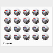 Sticker Rond Piccadilly Circus - Photo professionnelle (Feuille)