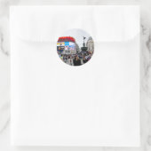Sticker Rond Piccadilly Circus - Photo professionnelle (Sac)