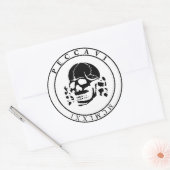 Sticker Rond PICCAVI Memento Mori (Enveloppe)