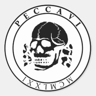 Sticker Rond PICCAVI Memento Mori