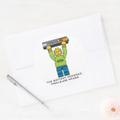 Sticker Rond Picklejar Chefs Stikers 2011 (Enveloppe)