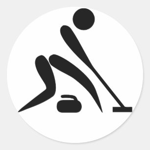 Sticker Rond Pictogramme de bordage