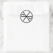 STICKER ROND PICTUREPLANE - LOGO ROND (Sac)