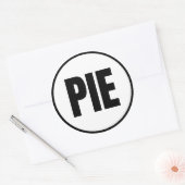 Sticker Rond PIE - Clearwater/Saint-Pétersbourg (Enveloppe)