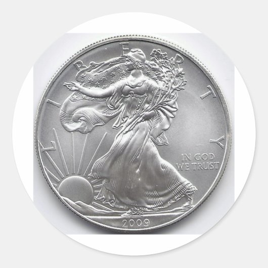 Sticker Rond Pièce (Devant)