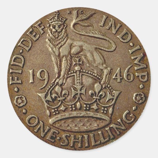 Sticker Rond Pièce 1 (Devant)