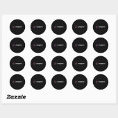 Sticker Rond Pièce Evergrew (Feuille)