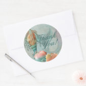 Sticker Rond Pièces du groupe de sirènes (Enveloppe)