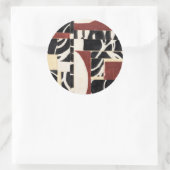 Sticker Rond Pièces et pièces I (Sac)