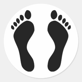 Sticker Rond pieds