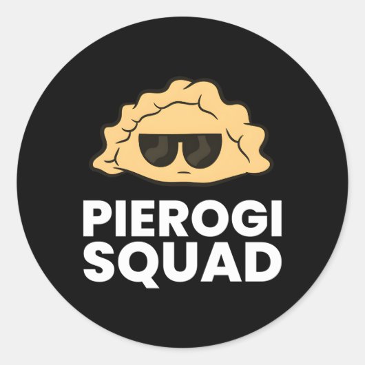 Sticker Rond Pierogi Squad Pologne Pierogi (Devant)