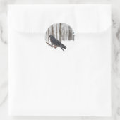 Sticker Rond Pigeon (Sac)