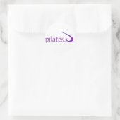 Sticker Rond Pilates Design ! (Sac)