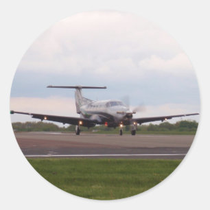 Sticker Rond Pilatus PC 12
