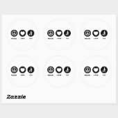 Sticker Rond Pilote (Feuille)