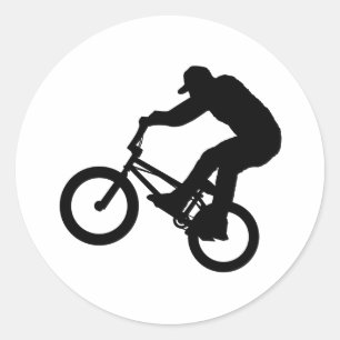 Sticker Rond Pilote BMX
