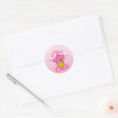 Sticker Rond Pilote Chick #8 (Enveloppe)