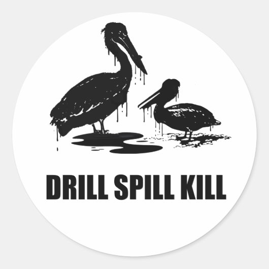 STICKER ROND PILULE DE DRILL TUER (Devant)