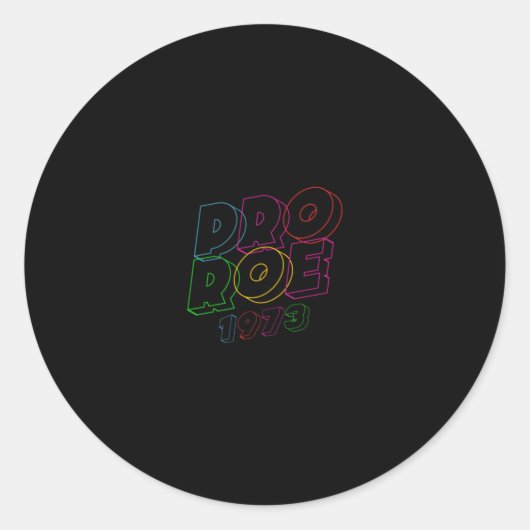 Sticker Rond Pin PARENTHOOD PLANIFIÉ PRO ROE (Devant)