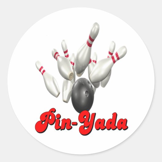 Sticker Rond Pin-Yada (Devant)