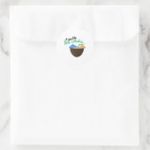 Sticker Rond Pina Colada (Sac)