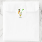 Sticker Rond Pina Colada (Sac)