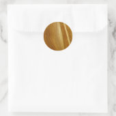 Sticker Rond Pine Wood II Faux Texture en bois (Sac)