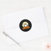 Sticker Rond Pingouin (Enveloppe)