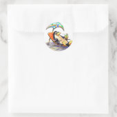 Sticker Rond pingouin (Sac)