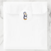 Sticker Rond Pingouin with Daisy (Sac)