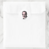 Sticker Rond Pink Freud Sigmund Freud (Sac)