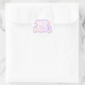 Sticker Rond Pink Goto to to be a Nana (Sac)