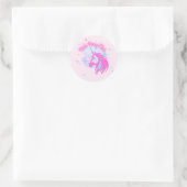 Sticker Rond Pink Pony Club (Sac)