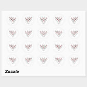 Sticker Rond Pins de quilles : modèle 3D : (Feuille)