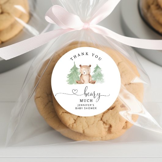 Sticker Rond Pins Merci baissent beaucoup