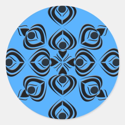 Sticker Rond Pique (Devant)