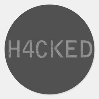 Sticker Rond piraté