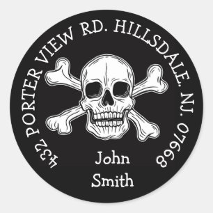 Sticker Rond pirate