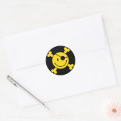 Sticker rond pirate (Enveloppe)